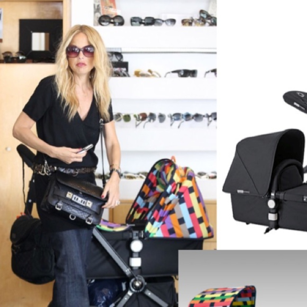 Bugaboo Cameleon 1 Bassinet And Canopy Hood Cover Collaboration Missoni Rainbow - Picture 11 of 14